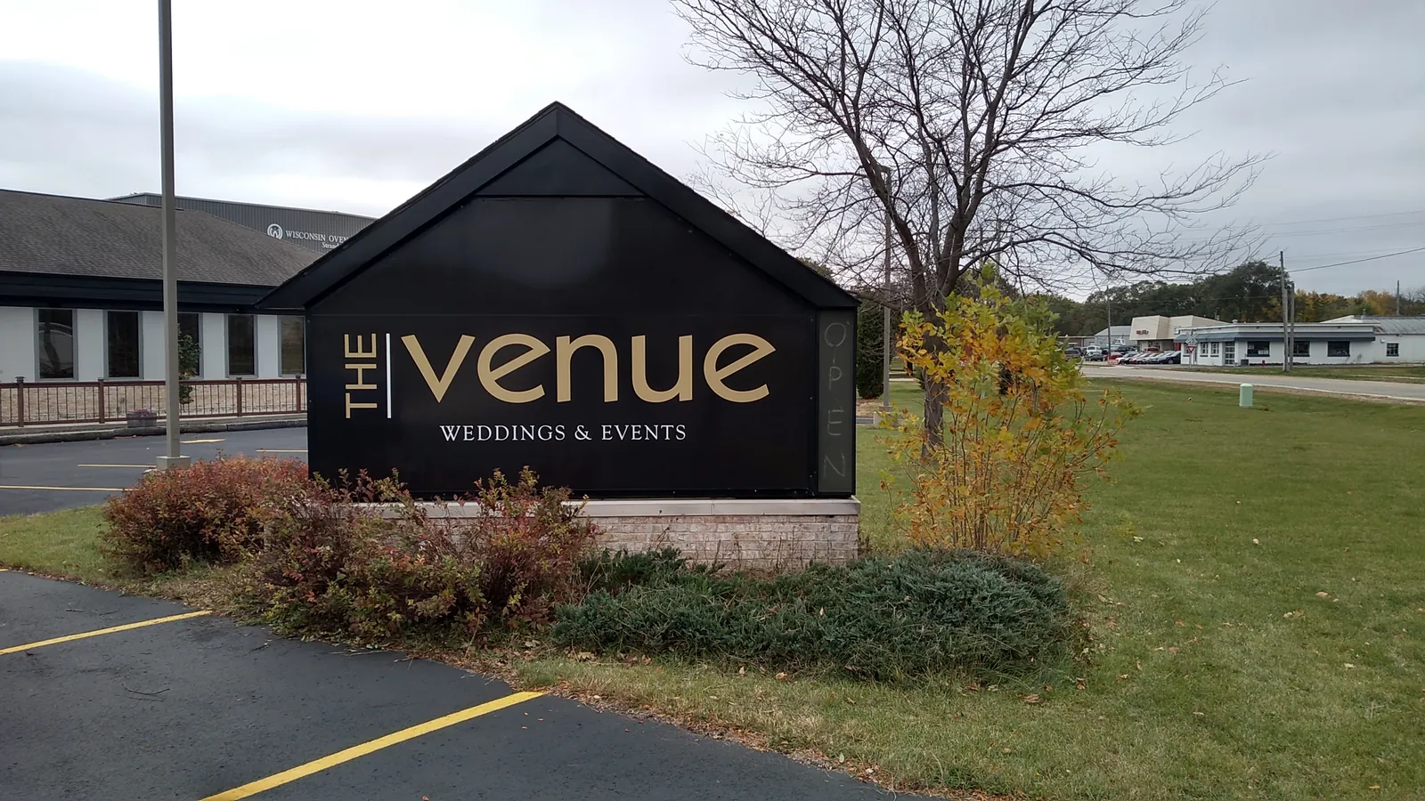 Exterior Signs — Monument sign for The Venue Weddings & Events